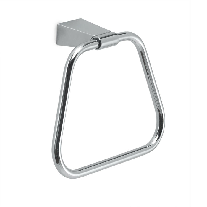 Portasalviette ad anello da muro in acciaio inox e Cromall TN70 Gedy serie TONALE Cromato