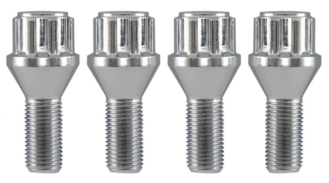 Serie 4 Bulloni Antifurto Per Ruote Mod. hb