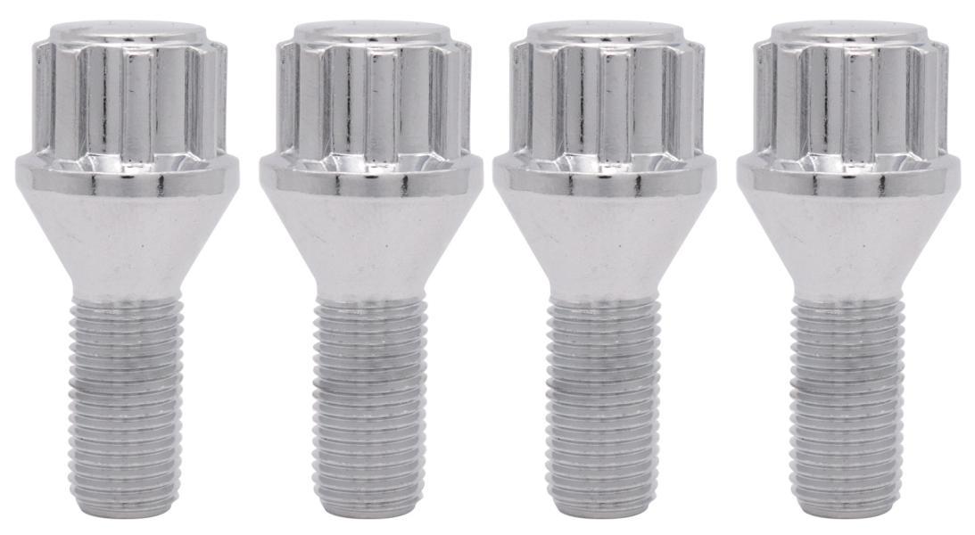 Serie 4 Bulloni Antifurto Per Ruote Mod. hc
