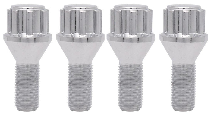 Serie 4 Bulloni Antifurto Per Ruote Mod. hc