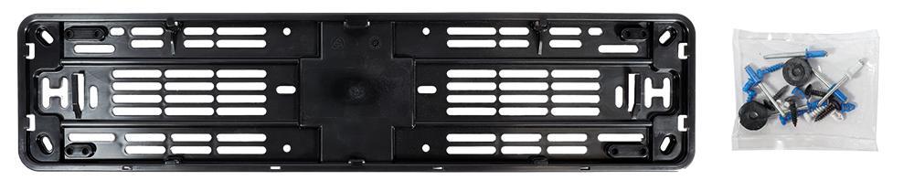 Portatarga Posteriore In Plastica Con Kit Fissaggio