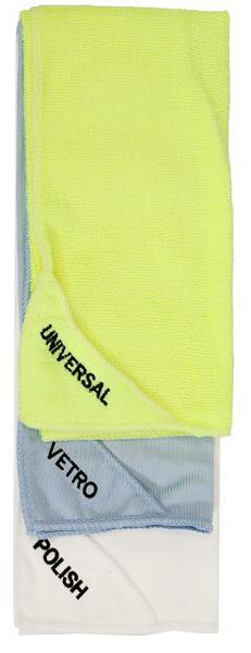 Set 3 Panni Microfibra