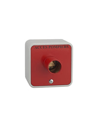 Selettore elettrico di emergenza a triangolo 14 mm, montaggio a muro, VVF, pompieri, manutenzione - THIRARD