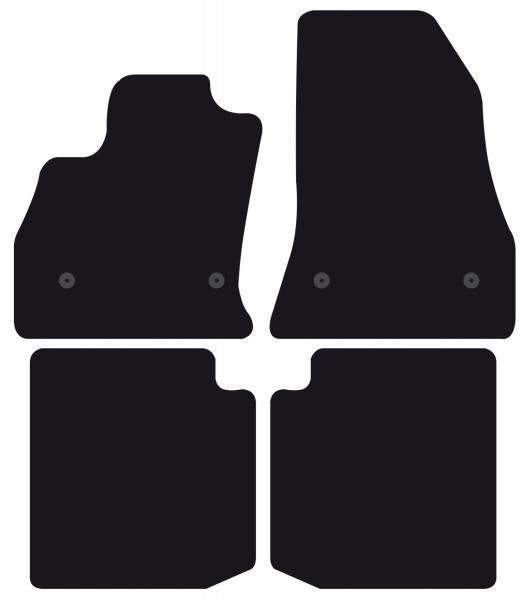 Tappeti Moquette Tailor Fiat 500l 17>19, 19> - 500l Wagon 17>
