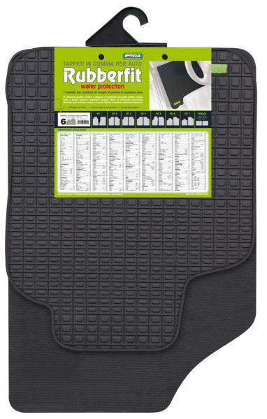 Tappeti Gomma Anteriori Rubberfit Fit6