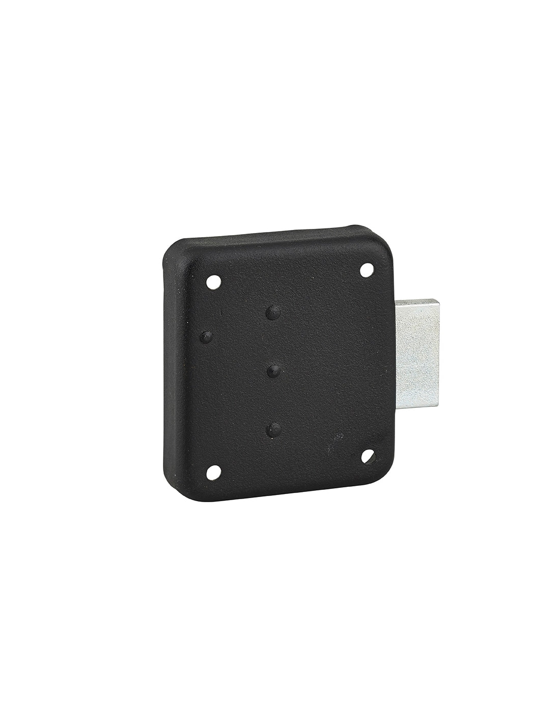 Serratura per mobile, mobilio, destra, asse 35mm, 70x60mm, nero, 3 chiavi - THIRARD