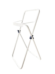 Tecnokit porta rotolo industriale alto da pavimento per bobine di carta da cm 29, misure dispenser 80x40x42 cm, posizione alta della bobina