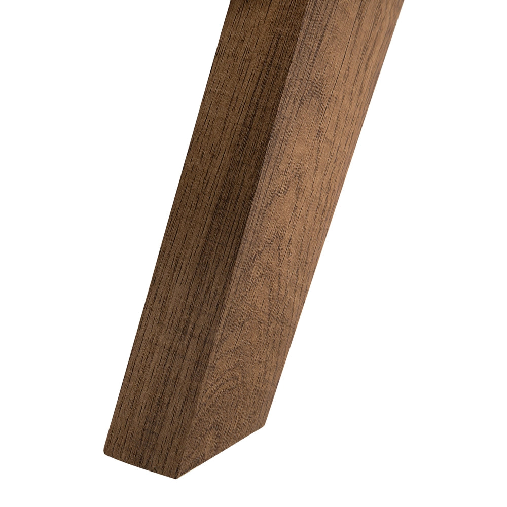Madia credenza impiallacciata in legno chiaro 56 x 147 x 42 cm con 2 ante scorrevoli bianche e 2 cassetti grigi