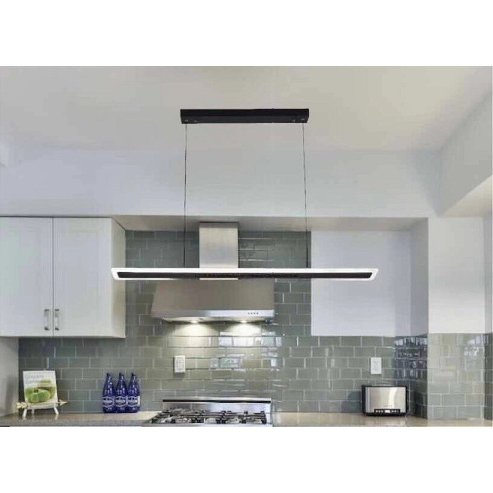 Trade Shop - Lampadario Led 70w A Sospensione Lampada Dimmerabile 3 Colorazioni Di Luce B80-3c -