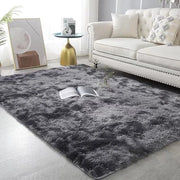 Tappeti per camera da letto, tappeto lavabile, fondo antiscivolo bassopoli per soggiorno, camera da letto, cucina, ufficio 160 x 230 cm