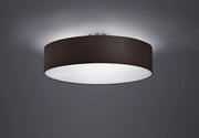 Plafoniera da Interno  E27 in Metallo Nickel Opaco