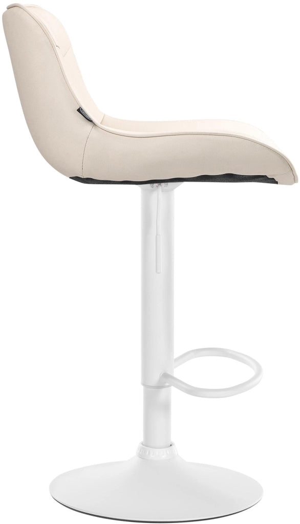 2er Set Barhocker Vonore Kunstleder weiЯ
