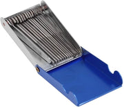 Set di limette per chitarra a 22 lamelle - Acciaio inossidabile/Carbonio - Progettato in modo universale - Adatto per strumenti a corda - Formato compatto - Precisione ponte/cura della superficie - Set di limette