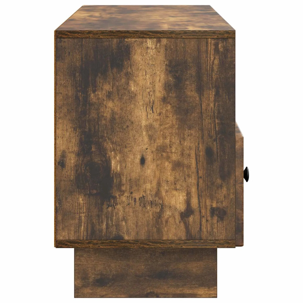 Mobile TV Rovere Fumo 102 x 34,5 x 50 cm Legno ingegnerizzato