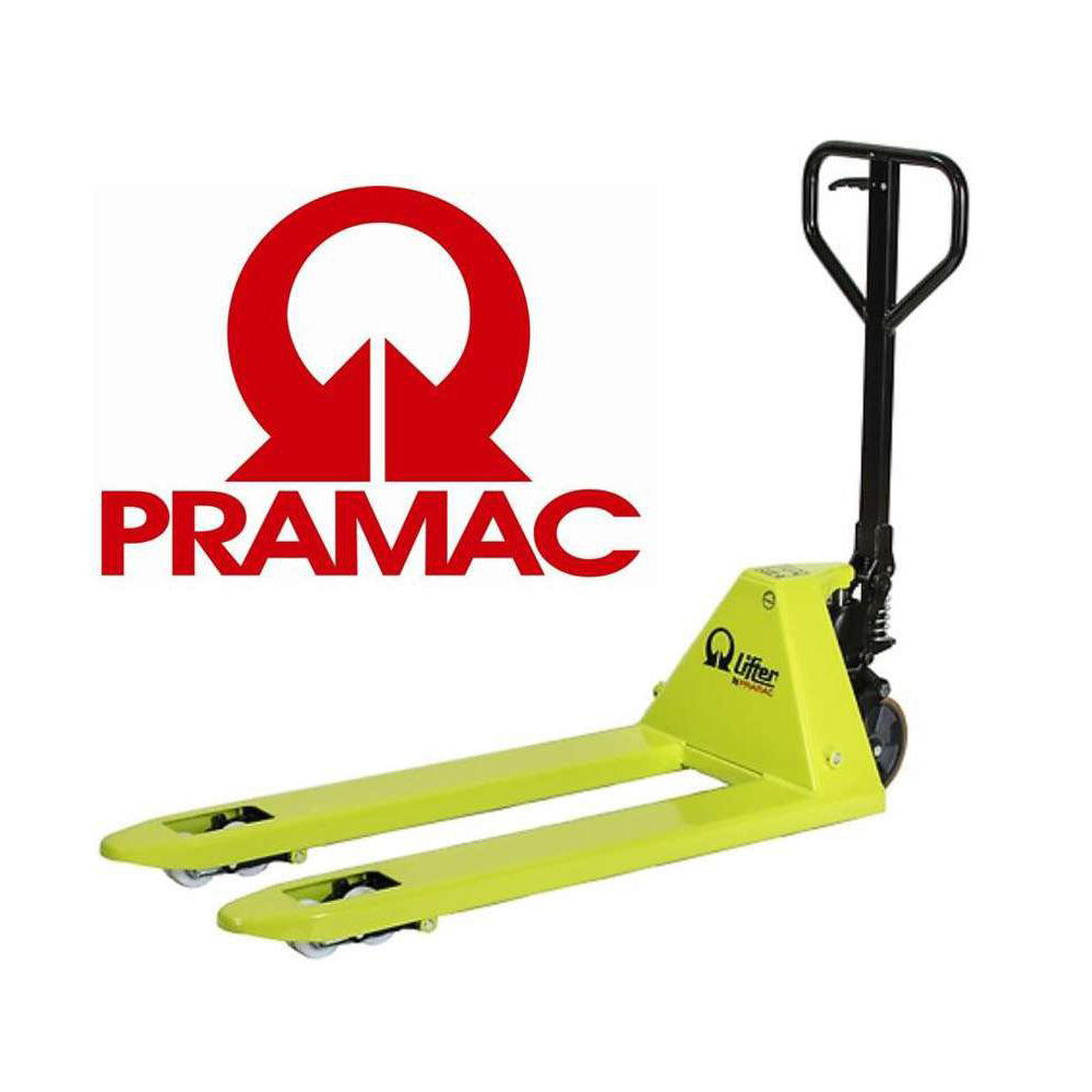 TRANSPALLET MANUALE DOPPIO RULLO 2500Kg FORCHE 1150x525mm GS 25S4 LIFTER PRAMAC TAB410V0000