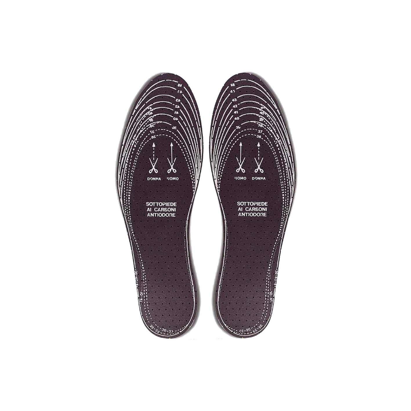 Solette antiodore "Carbone" 2 pz.