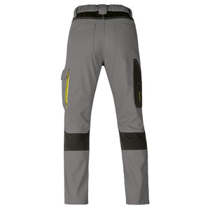 PANTALONE DA LAVORO KAVIR GRIGIO/NERO TG. XL TASCHE PORTAUTENSILI KAPRIOL 35573