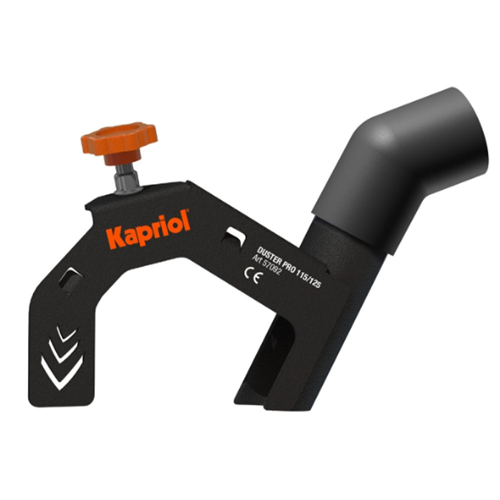 CARTER ASPIRAZIONE POLVERI PER SMERIGLIATRICI ANGOLARI DUSTER PRO Ø115/125mm KAPRIOL 57092