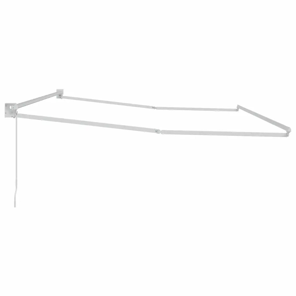 Telaio per tende da sole retrattile Bianco 500 × 300 cm 362020