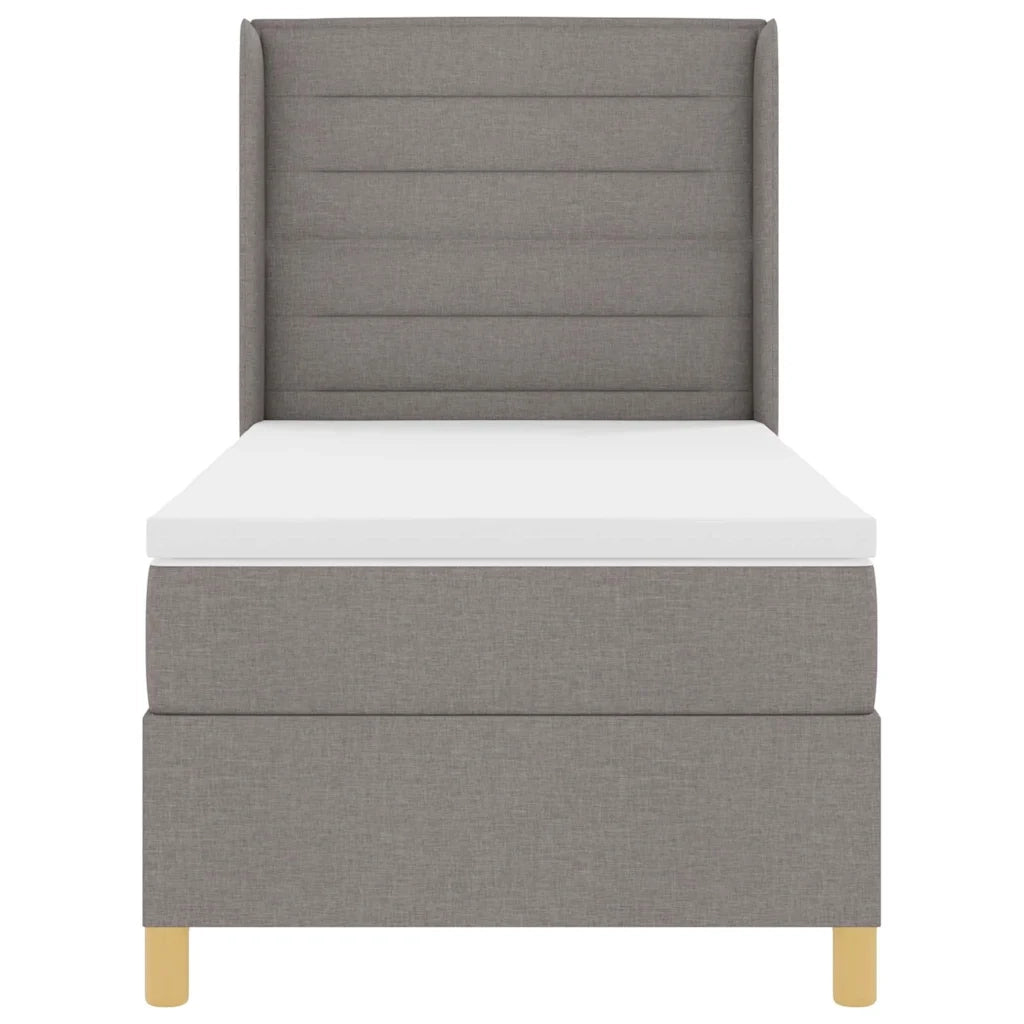 Letto a molle con materasso Talpa 90 x 190 cm Tessuto 3341746
