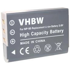 Batteria Fotocamera per Fuji NP-95 3.6V 1800 mAh