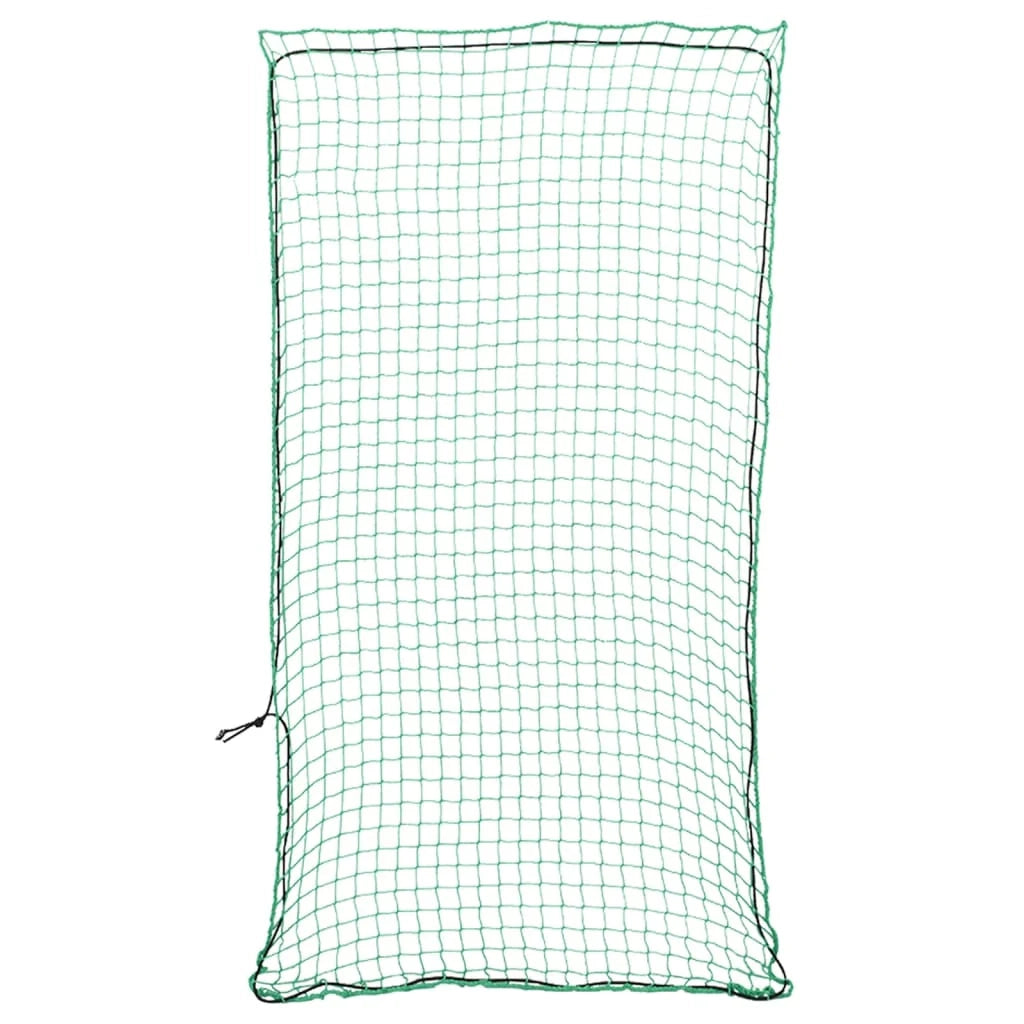 Rete per rimorchio telo di fissaggio per il carico portapacchi con corda elastica 8 x 3,5 m PP verde 02_0042241