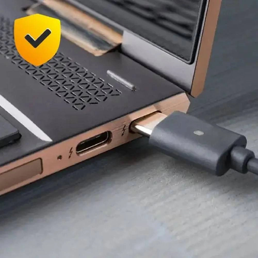 Trade Shop - Caricabatterie Per Computer Portatili Alimentatore Da Rete Pd Type-c 65 W Pd6533 -