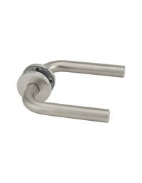 Coppia di maniglie per porta, quadro 7x110mm, acciaio inox 304 satinato - THIRARD