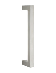 Coppia di maniglie in acciaio inox 25x25 per porta a battente ea 300 mm - THIRARD