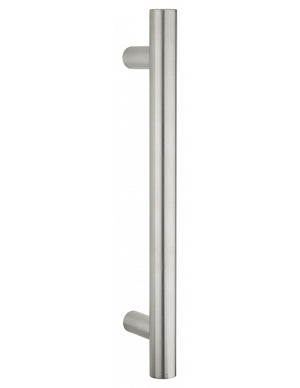 Coppia di maniglie in acciaio inox d 30 per porta a battente ht 400 mm - THIRARD