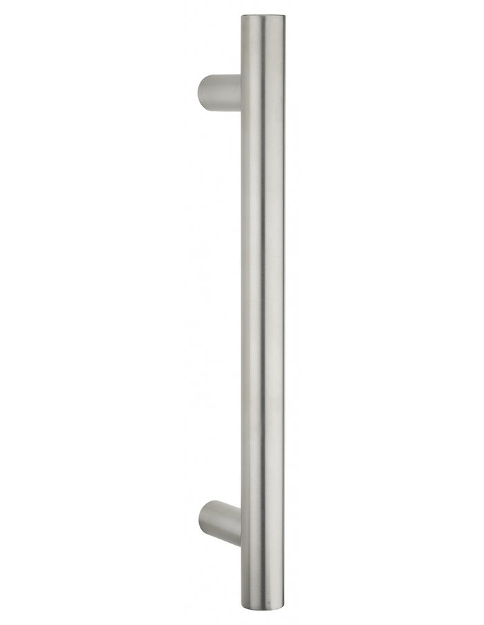 Coppia di maniglie in acciaio inox d 30 per porta a battente ht 400 mm - THIRARD