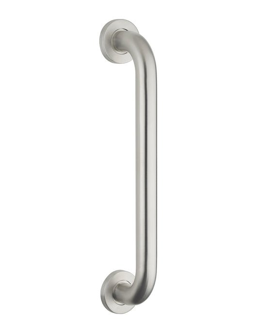 Coppia di maniglie in acciaio inox d 25 per porta a battente l 325 mm - THIRARD