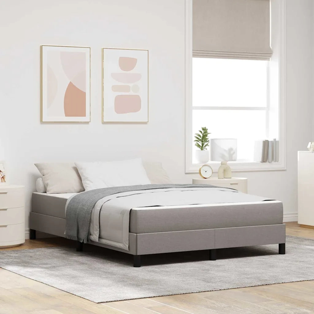 Letto a molle con materasso Talpa 140 x 190 cm Tessuto