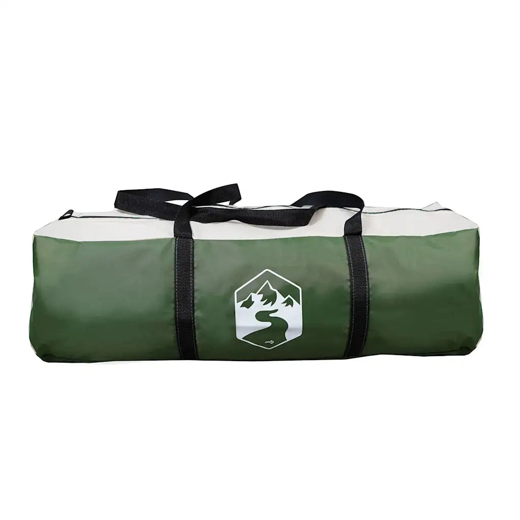 Tenda Familiare Cabina per 6 Persone Verde Impermeabile 4009555