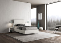 Letto Singolo 80x200 cm Senza Rete Sunny Bianco