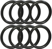 O-ring in gomma nitrile - Seal Grommets - Afdichtingsring rotondo - Nero - 55mm OD 51mm ID 2mm Spessore - 50 pezzi