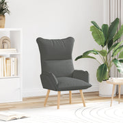 Poltrona Rilassante  in Tessuto Grigio Scuro