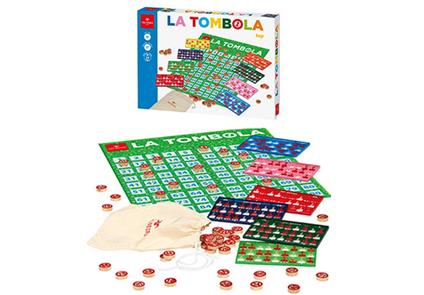 Dal Negro Tombola Gioco da Tavolo Giocattolo 858, Multicolore,