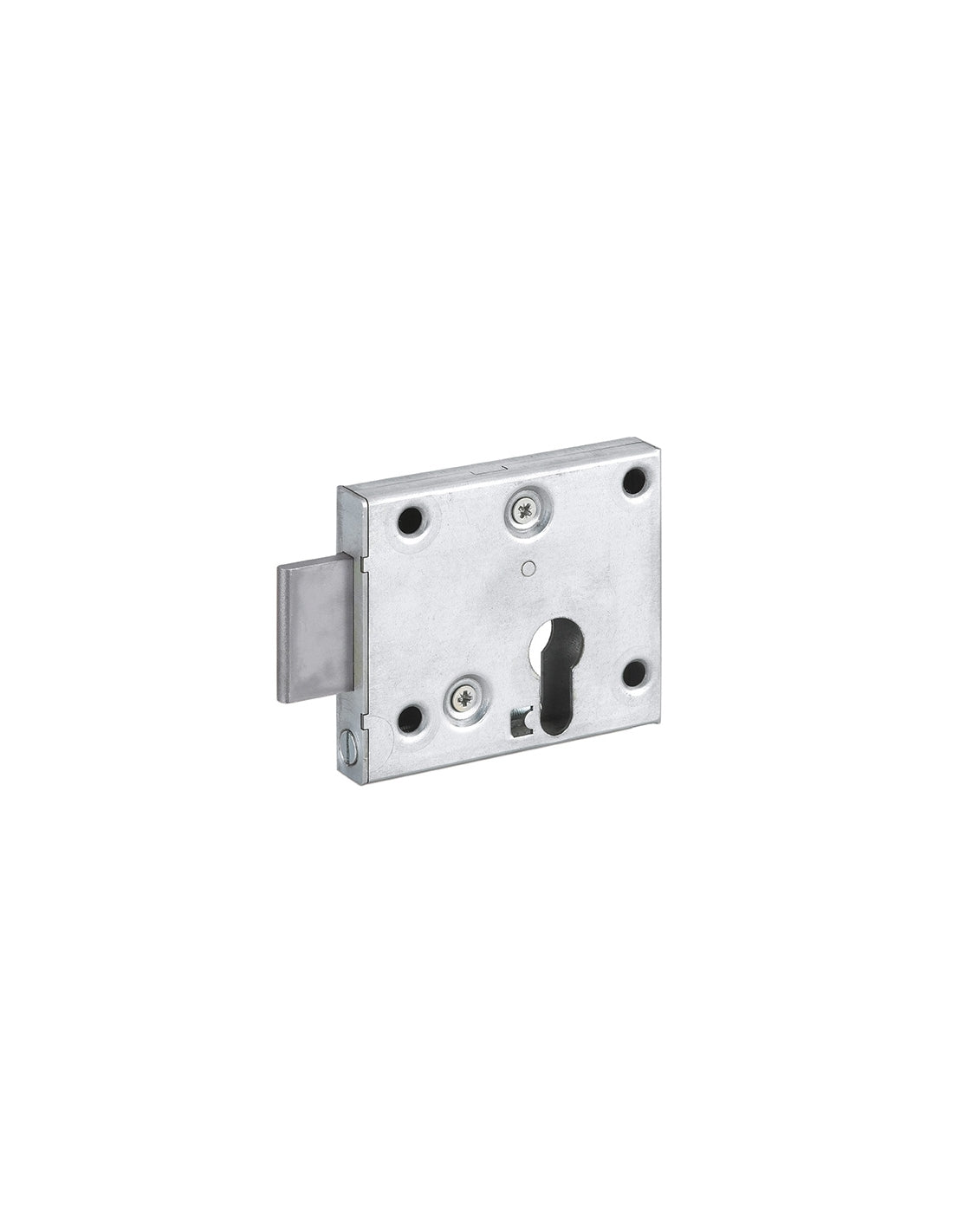 Serratura da applicare a cilindro europeo 95 X 80 mm zincata solo catenaccio - THIRARD