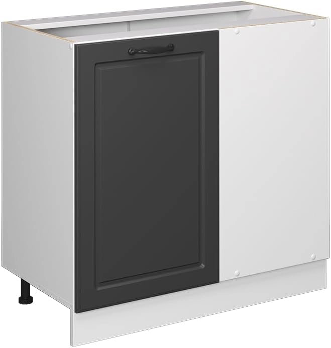 Frontale cucina R-Line, Antracite casa di campagna, 46 x 71.6 cm frontale del mobile per mobile base ad angolo