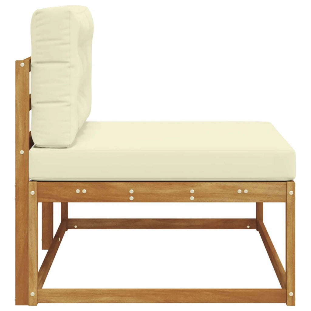 Divano da Giardino-Divano Esterno Finale con cuscino Naturale 115 x 83 x 73 cm 601522