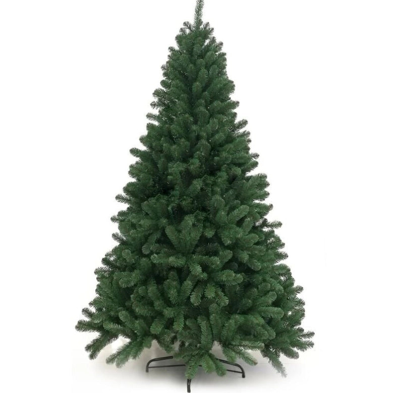 Albero di natale verde 300cm apertura ad ombrello 2800 rami Minnerota