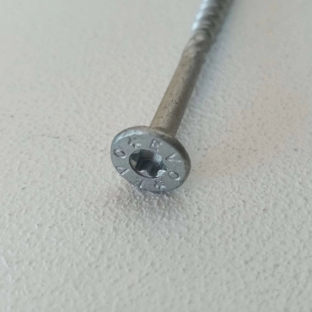 Vite per legno 6x180mm - 10 unità 2fx duofix evo outdoor impronta torx