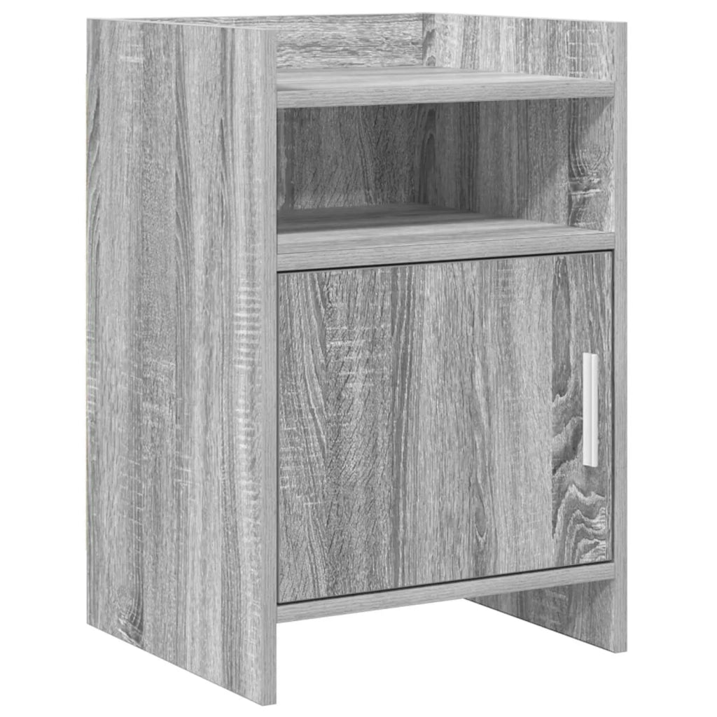 Comodini Sonoma grigio 40 x 36 x 60 cm Legno ingegnerizzato 8011045