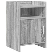 Comodini Sonoma grigio 40 x 36 x 60 cm Legno ingegnerizzato 8011045