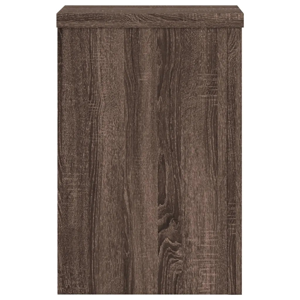 Supporti per Piante 2 pz Marrone 25x25x35 cm Legno Multistrato