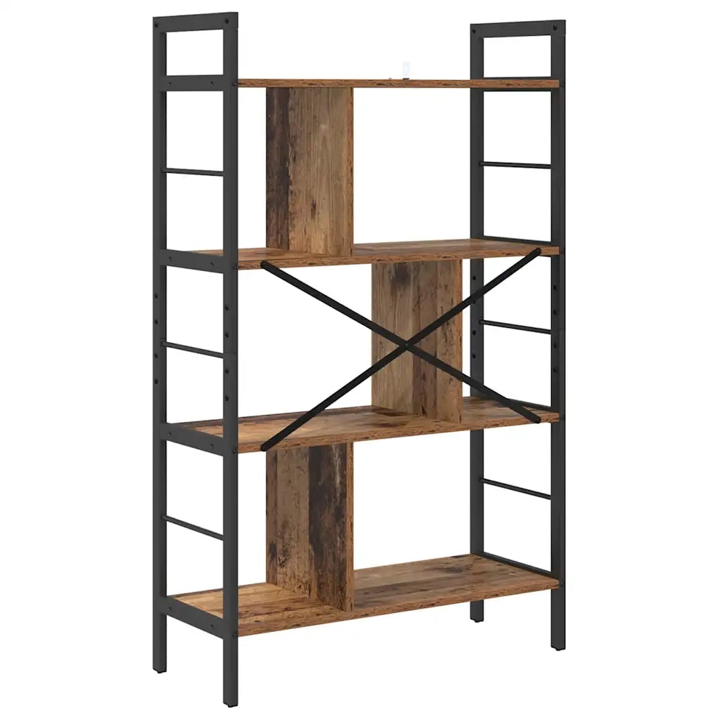 Libreria Legno vecchio 75 x 30 x 123,5 cm Legno multistrato