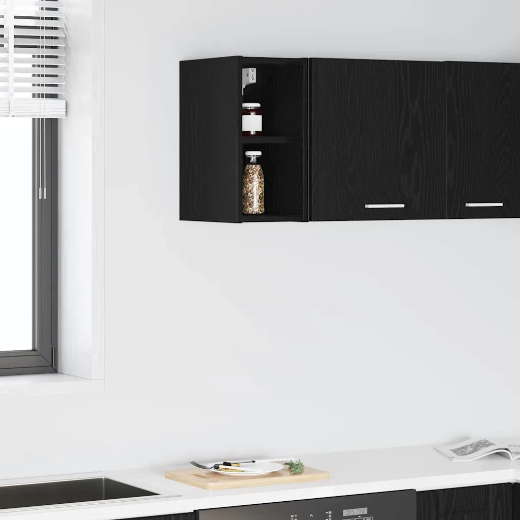 Armadio pensile Rovere Nero 20 x 29,5 x 40 cm Legno multistrato 884403