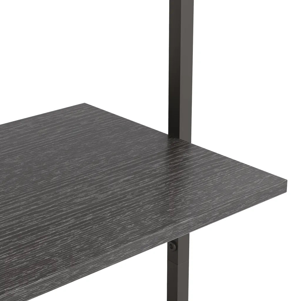 Scaffale Pendente a 5 Livelli Nero 64x35x185 cm CFW3472324