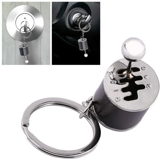 Estensione per appeso chiavi nero 10,3 x 4,1 x 2 cm - Appeso chiavi con anello - Crea appeso chiavi - Appeso chiavi per foto - Appeso chiavi per libri - Design antiscivolo